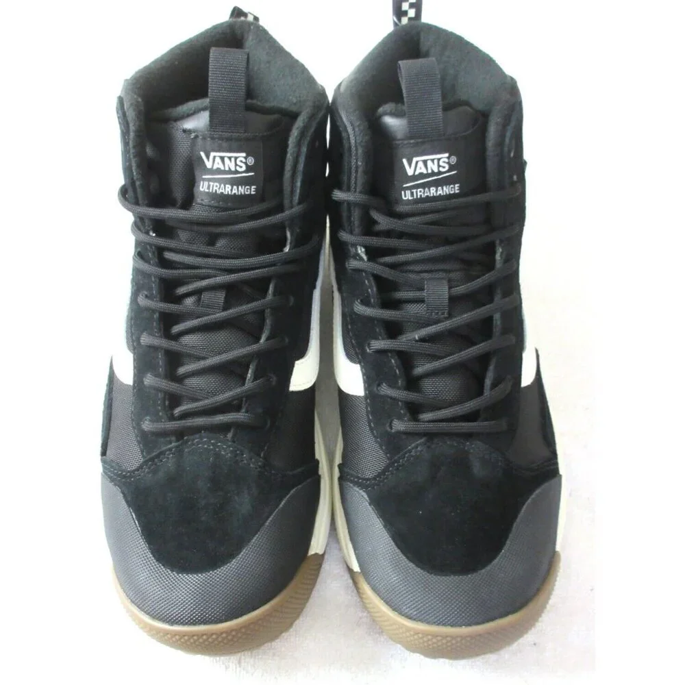 Vans Men's UltraRange Exo Hi MTE-1 Boots Black Marshmallow White Sizes NIB